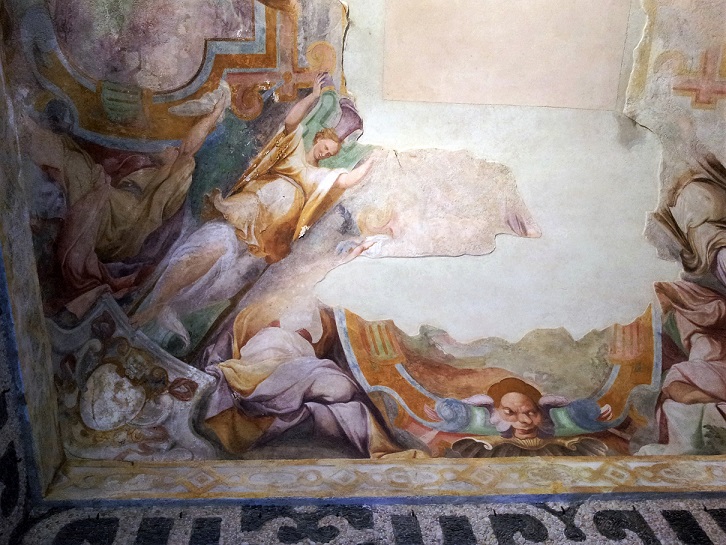 affreschi del ninfeo di villa litta a lainate