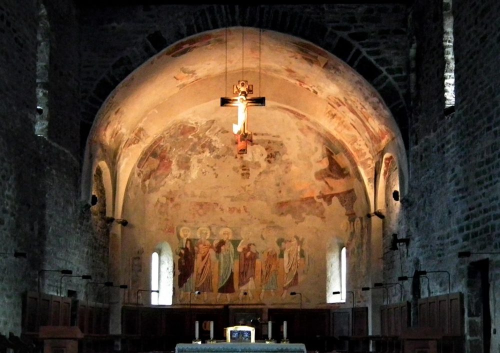 affreschi della chiesa di piona
