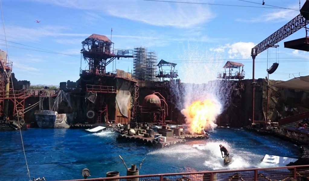 Water World uno degli spettacoli più belli degli Universal Studios