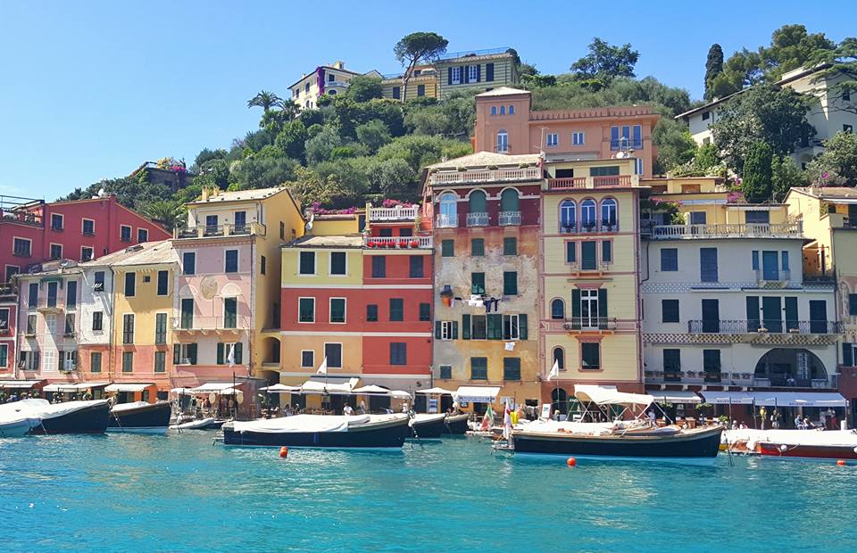 Le case colorate di Portofino