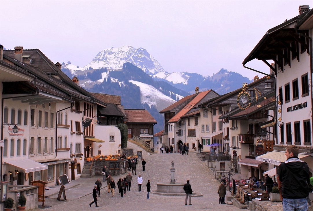 Il borgo di Gruyéres tra le cose da vedere in Svizzera in 3 giorni