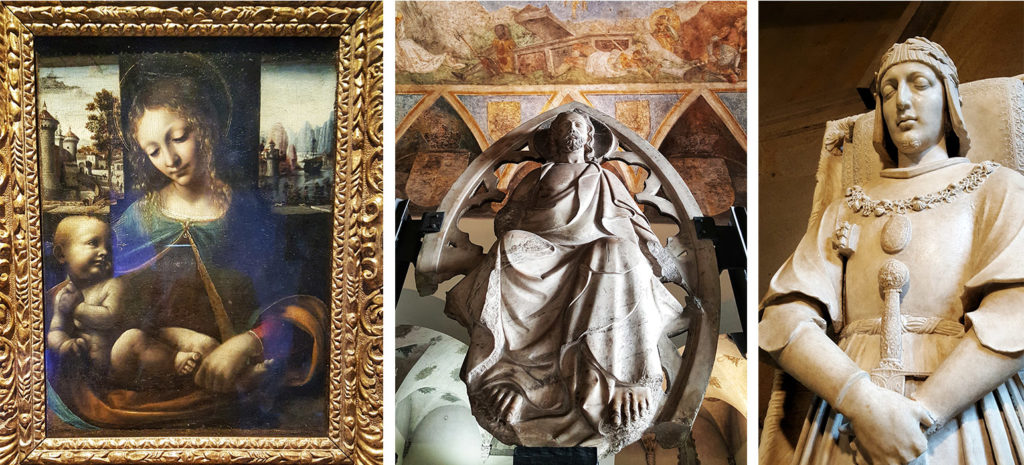 opere esposte nei musei del castello sforzesco di milano