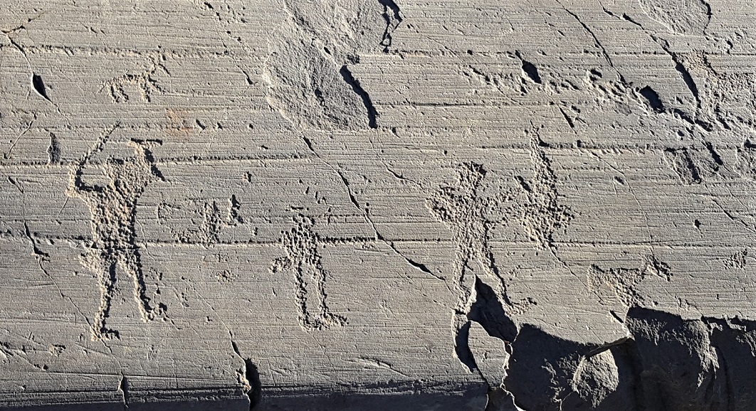 Incisioni rupestri degli antichi camuni in Valle Camonica