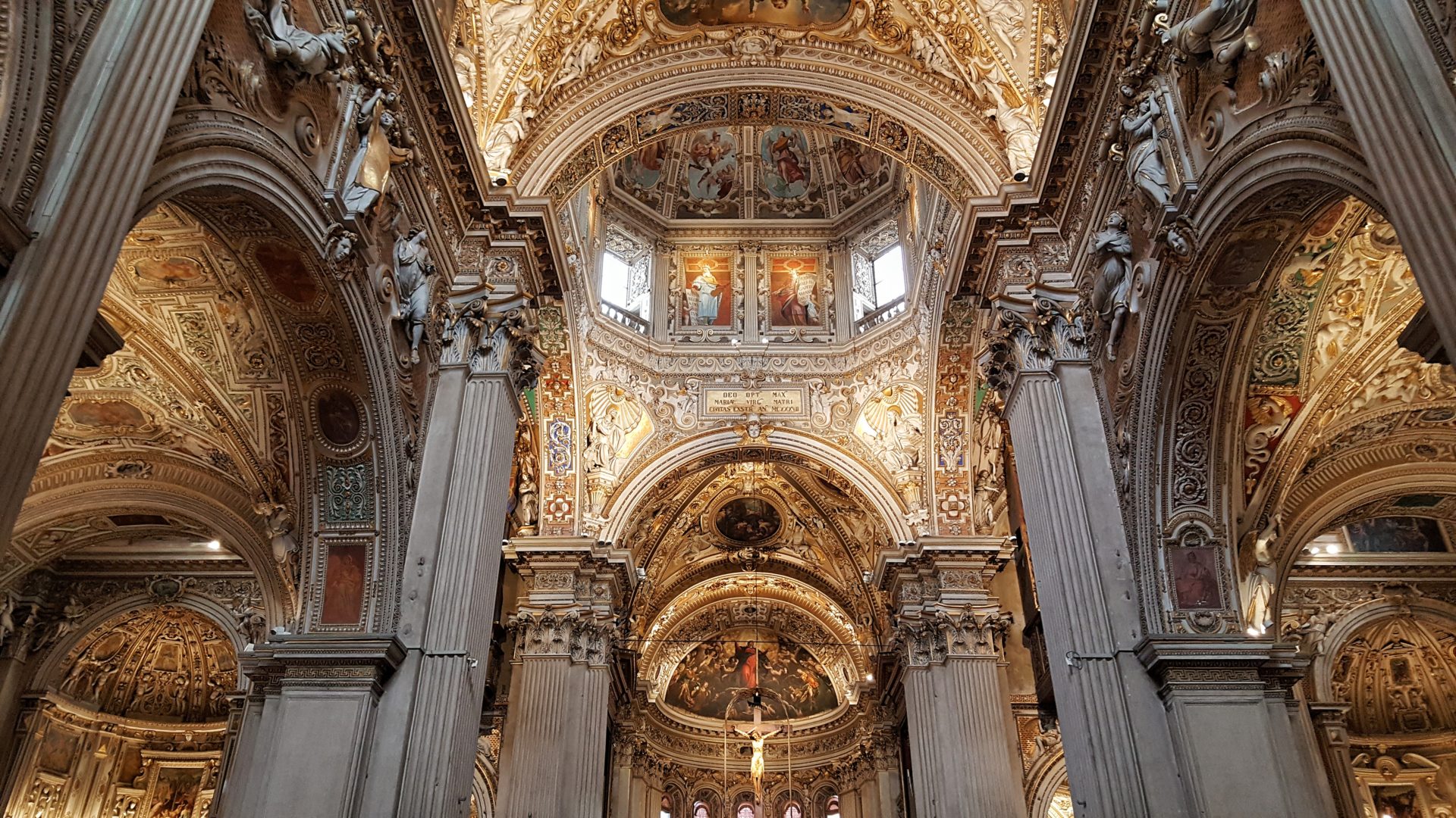 Soffitto di Santa Maria Maggiore a Bergamo