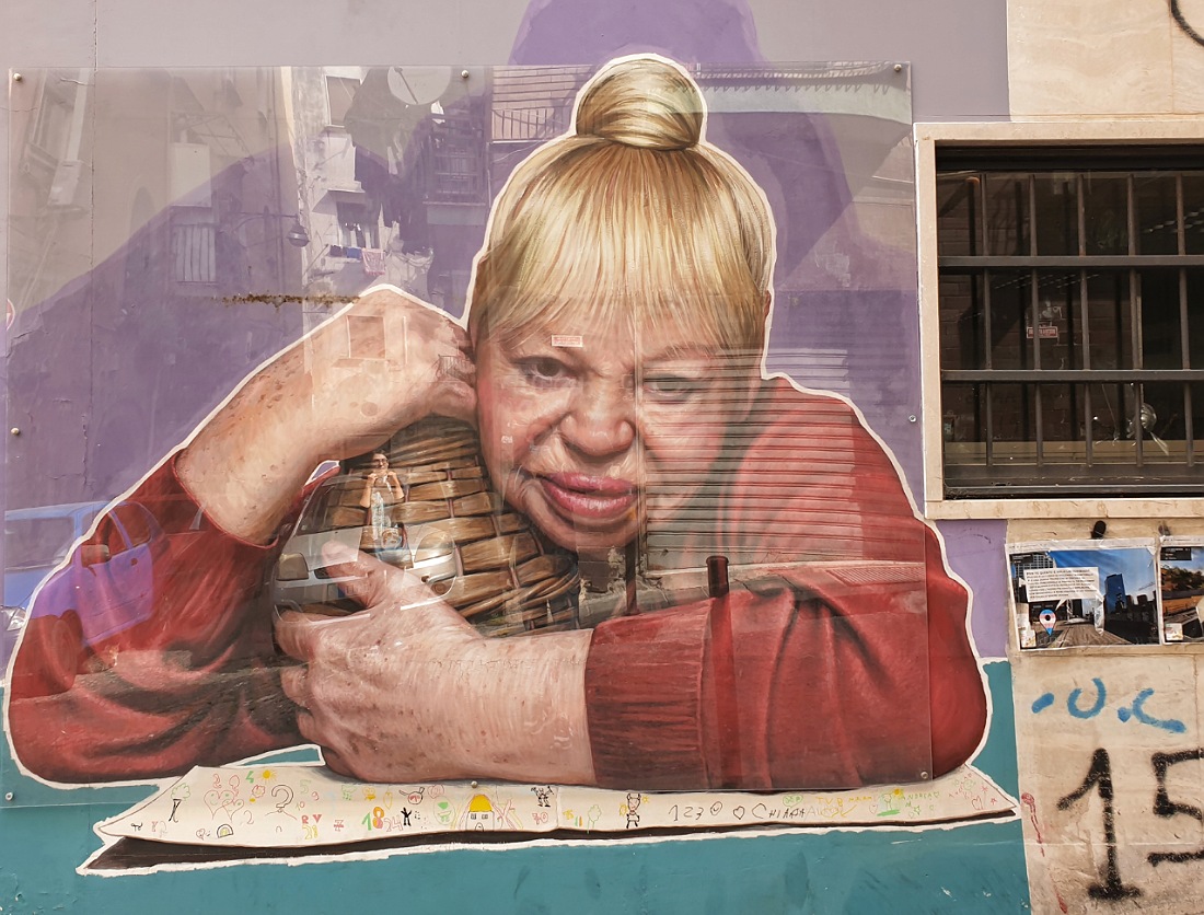 Il murales della Tarantina nei Quartieri Spagnoli_cosa vedere