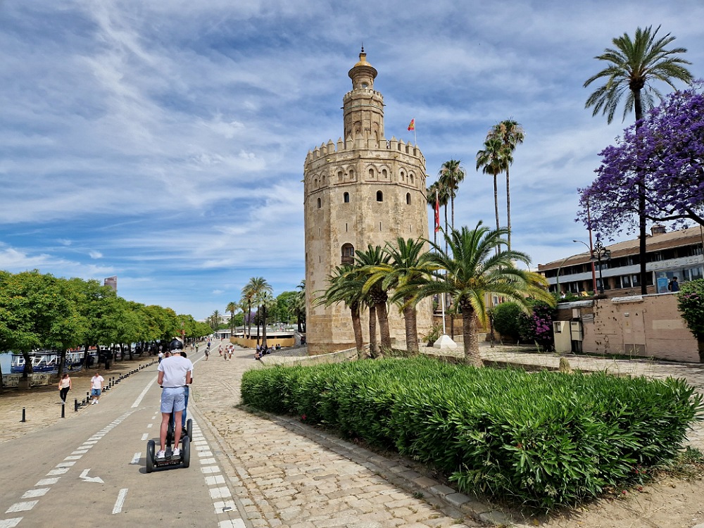 Torre del Oro lungo il Guadalquivir