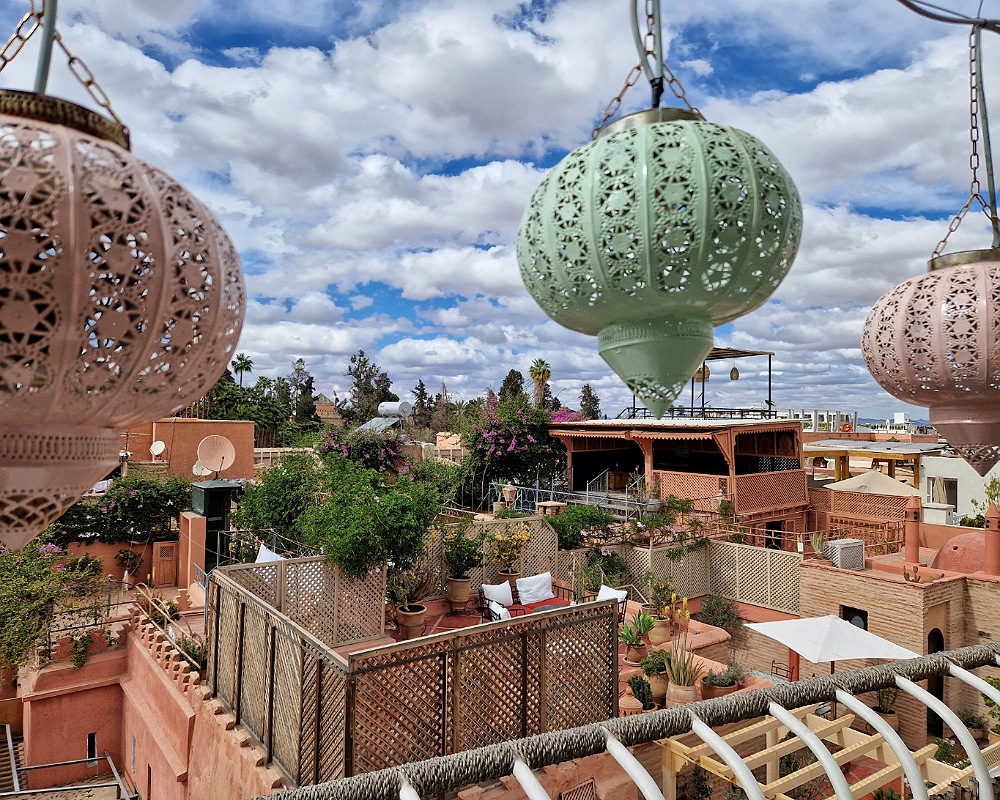 Posti belli e insoliti da visitare a Marrakech: terrazza